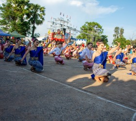 งานประเพณีบุญบั้งไฟตำบลทุ่งนางโอก ประจำปี 2566